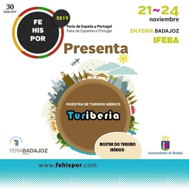 Cartel de la 30 edicion de Fehispor en Badajoz