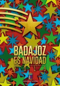 Cartel Navidad en Badajoz 2019